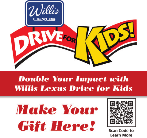 Willis Lexus Drive For Kids Promotional Image